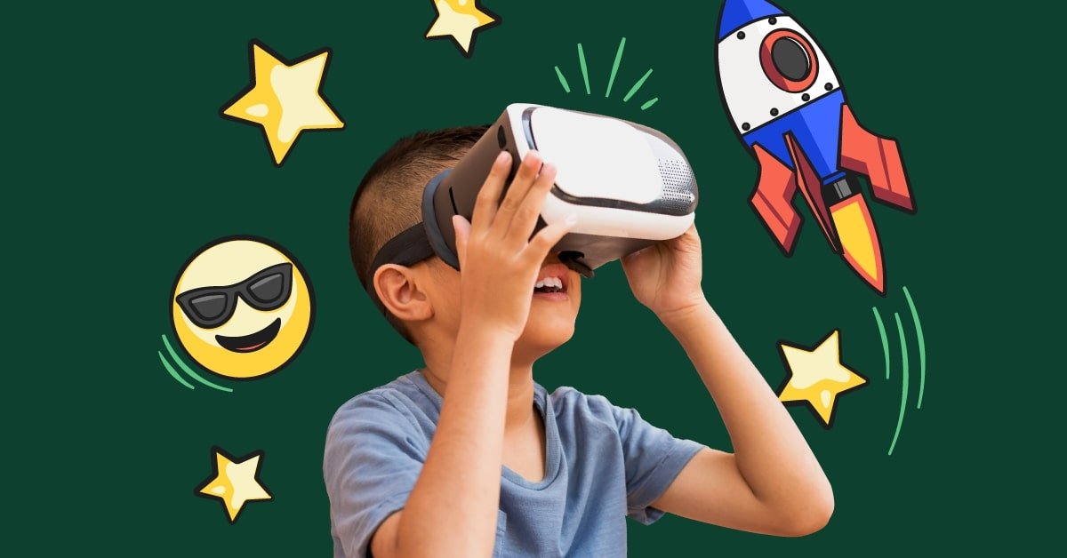 Virtual Reality Game System For Kids